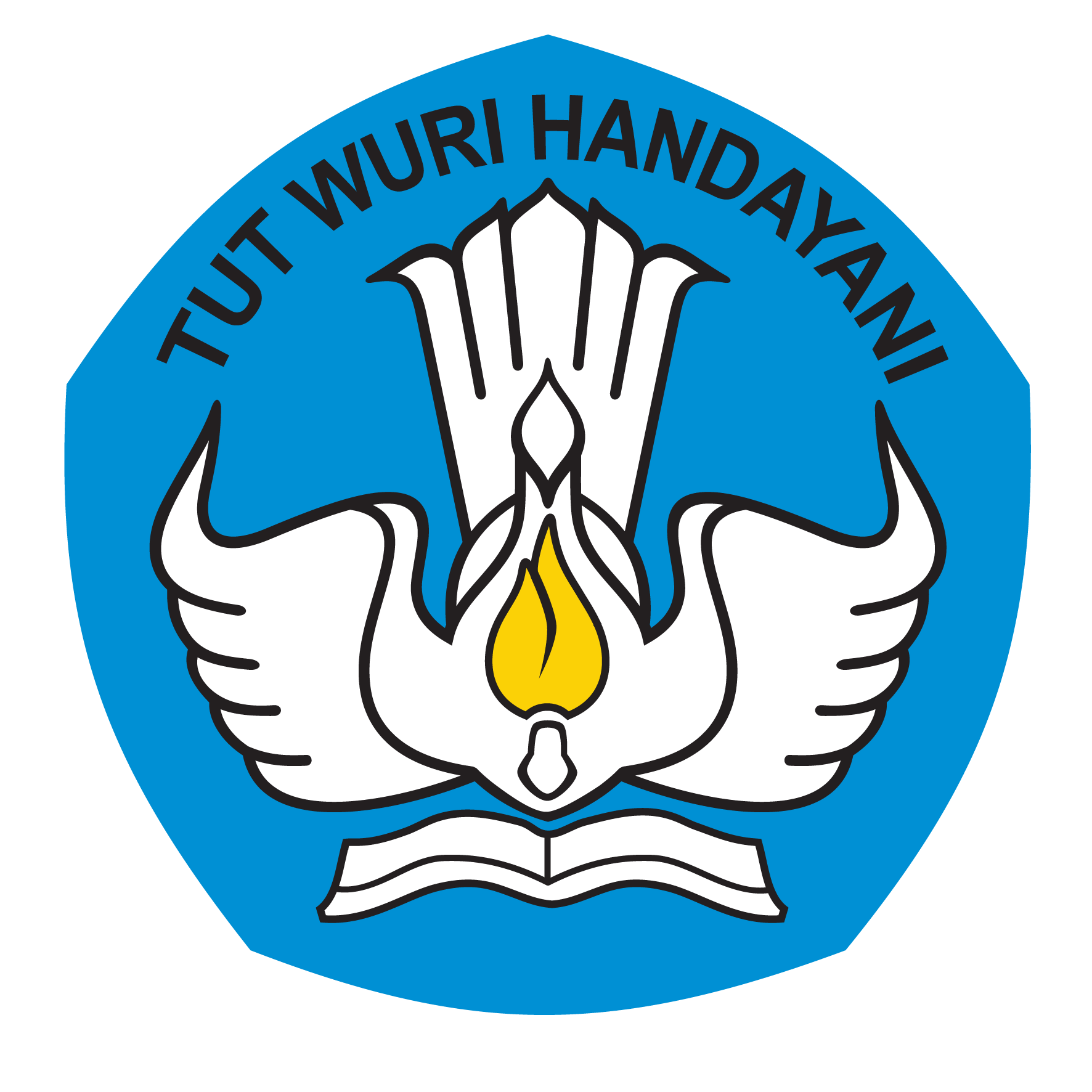 Logo Kemdiktisaintek RI Warna